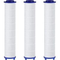Lot de 3 Filtres en Coton PP avec Billes de Sulfite de Calcium pour HAPPUP Pommeau de Douche, Cartouche Sédiment Filtrée, Filtre Pomme Douche 10,5x2 cm