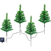 TolleTour Solar Weihnachtsbeleuchtung mit 8 Leuchtmodi 4W Garten Party Nachbildung Weihnachtstag,Party Solaire Extérieur