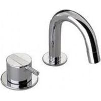 Vola 590A Robinet mitigeur 2 trous avec mitigeur simple effet, chromé - 590A-16