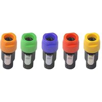 Fiche audio ABS + cuivre pour équipement audio