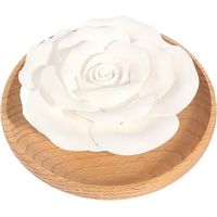 Pierre parfumée fleur de lotus pour huiles essentielles - Décoration pour huiles essentielles - Décoration pour parfum d'ambiance - Aromathérapie pour méditation de yoga