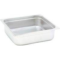Bac GN 1/2 200mm - 32.5 x 26.5 x 20 cm - Inox - Lot de 6 - Dbmark