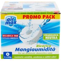 RICARICA TAB MANGIAUMIDITA' FRAGRANZA NEUTRO 2X450G AIR MAX