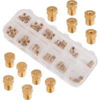 Kit de conversion pour cuisinière à gaz propane (36 pièces), embouts de brûleur à gaz propane de rechange en laiton.