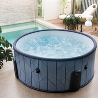 Mspa – Spa semi-rigide 6 places – bulles massantes 138 jets – hydrojets – installation rapide – matériau DWF ultra rigide