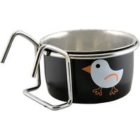Mangiatoia nayeco pio acciaio inox doppio uso facile da pulire