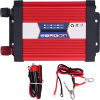 Onduleur de voiture à onde sinusoïdale modifiée, adaptateur de convertisseur de chargeur USB 1000W 12V à 220V