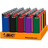 Encendedor bic maxi j26 expositor de 50 unidades colores surtidos