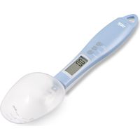 ADE Eni Messlöffel mit Skala, bis 300 g, 25 cm, blau