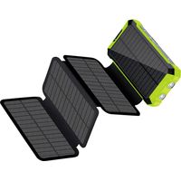 RealPower REALPOWER PB-20000 Solar Power bank 20000 mAh Verde