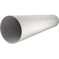 1 Tuyau de ventilation Ø 150 mm Longueur 1 m Plastique résistant Tube rond Évacuation d'air Intérieur