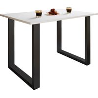 Mesa de comedor de madera Mesa de cocina Xona X 140x80 76x140x80 - VCM