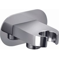 Wandauslaufbogen für Dusche mit Halterung