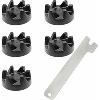 Ulisem5Pcs Mixer Gummi Kupplung Getriebe Kupplung mit Entfernung Werkzeug für Kitchenaid 9704230