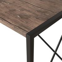 mcc direct Folding Desk Workstation Foldable Computer Desk for Office Home Study Writing Table No Assembly Miami (Distressed Grey, 100cm)