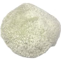 Cuffia per lucidatrice in lana d'agnello pad tamponi disco per lucidatura vetro metallo per smerigliatrice levigatrice 125 mm