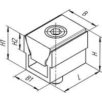 Double cale pour étau force de serrage 0