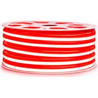 EPISTAR profesional 2835 120 LED/m "neón flexible" Cinta LED de 25 o 50 metros resistente al agua de color rojo (IP68) Longitud: 50 metros