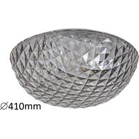 Acryl Deckenleuchte 41 cm LED 24W aschgrau rund Jillian 6967 Rabalux