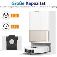 Sacs à poussière pour aspirateurs Dreame D10 Plus Gen 2/L10s Ultra Gen 2/L40 Ultra /X40 Ultra