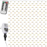 VOLTRONIC® 300 LED Lichtervorhang 3x3, warm-weiß