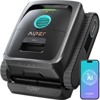 AIPER (Nouveau 2026) Scuba V3 Robot Piscine Fond et Parois avec Vision par IA, Aspirateur Piscine sans Fil Léger avec App, Aspiration Puissante, Filtre 3 μm, Idéal pour Piscines Jusqu’à 200 m²
