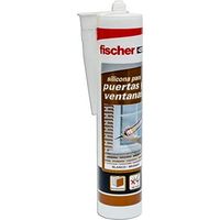 FISCHER Neutralsilikon für Türen und Fenster, Weiß – 300 ml 505444