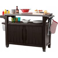 Keter Unity XL Grilltisch 134 x 88 cm, braun