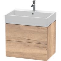 Duravit L-Cube Waschtischunterbau wandhängend, 2 Schubkästen,