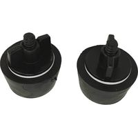Bouchon Hivernage Piscine conique diamètre bas 53 mm Hauteur 62 mm- Lot de 2 - Caoutchouc - Edenea