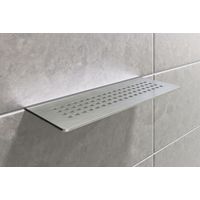 Tablette SQUARE W-S1 SCHLUTER Acier Inoxidable brossé "EB"