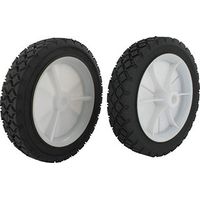 Roue En Plastique à Moyeu Déporté Universelle - ø: Ext: 178mm, Alésage: 12,7mm - Largeur: 38mm - Long Moyeu: 35mm - Profil Diama