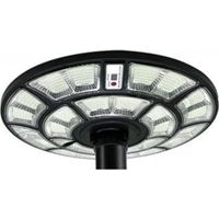 Lampione Stradale solare LED 1200W UFO sensore Crepuscolare IP67 Telecomando