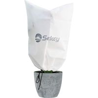 Cubierta protectora agrotextil para plantas, 80x60cm, 80 g/m²