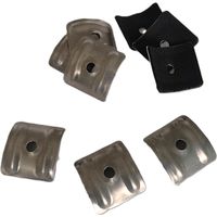 Kalotten Aluminium für Sinusplatte 76/18, 100 Stück/ Paket