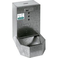 Mangeoire automatique pour chevaux, trémie galvanisée de 75 L, dimensions : 50 x 70 x 87 cm Mangeoire pour boxes et bétail