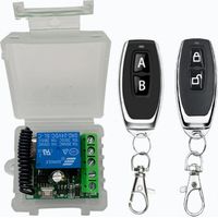 AMXCNOY Fernbedienung und Wandsender für motorisierte Systeme, drahtlose Fernbedienung, Zutrittskontrollfernbedienung, elektrisches DC-Türschloss, Beleuchtung, elektrischer Türöffner