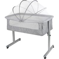 Skecten – Berceau cododo avec moustiquaire – Dimensions 96 x 57 x 77 cm – Alliage d'aluminium aéronautique – Roulettes silencieuses