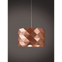 Suspension 5 Lumières en Métal Chromé Cm. 40 x 25h