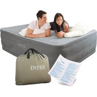 Intex Luftbett 203 x 152 x 56 cm mit integrierter Elektropumpe