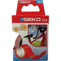 Adhésif Tissu Plastifié 19mmx2.7m Rouge - Geko