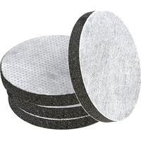 Lot de 4 disques filtrants à eau – Charbon actif naturel – Réduit chlore et microparticules – Compatible bouteilles Brita Fill and Go