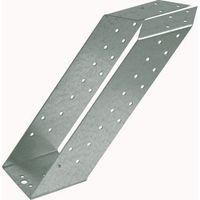 Sabot cantilever galvanisé pour poutres de 4.5 x 14.5 cm - Par