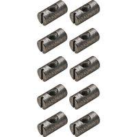 Cyclingcolors – Ecrou cylindrique M6 filetage pas standard – Acier pour assemblage meuble – 10 pièces – Longueur 20mm – Connecteur pour lit bébé, table, armoire