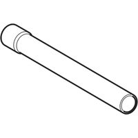 Rallonge de tuyau de chasse d'eau, diamètre 44 mm, blanche, longueur 50 cm, 118133