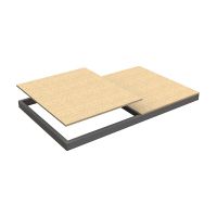 Établi simon-rack 1504 aggloméré gris robuste
