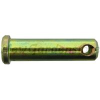 Connettore superiore a pin cat. 0 diametro 16 mm lunghezza 89 mm forato 99041