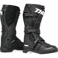 motorradstiefel cross thor schwarz für männer frauen größe 44