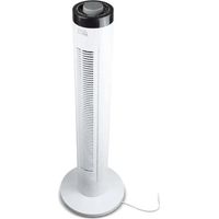 Ventilador de columna COOL CLIMA CCVC45W-815 45 W oscilaci贸n 3 velocidades 81 cm blanco/negro