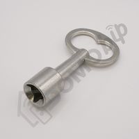 GEBA 750.P014.00 – Clé triangulaire 14 mm pour contacteur pompier GEBA – Compatible 008.19E2.14.T1 et 008.19E2.14.T3